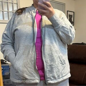 Nike zip up sweater